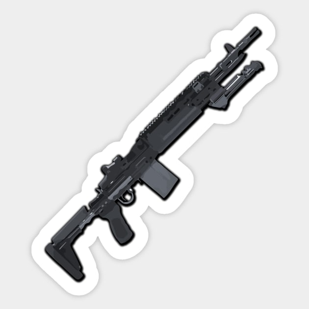 MK14 EBR Sticker by TortillaChief